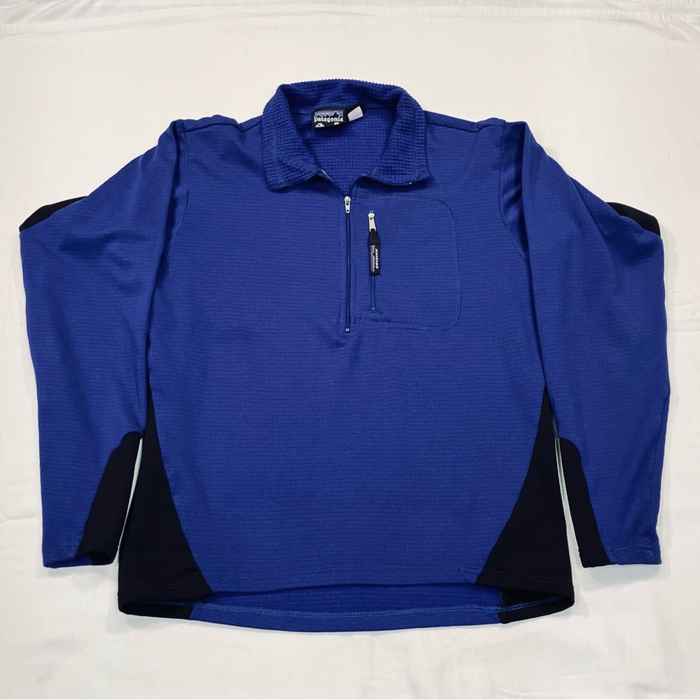 Women’s Patagonia Blue Quarter Zip Pullover Size Medium